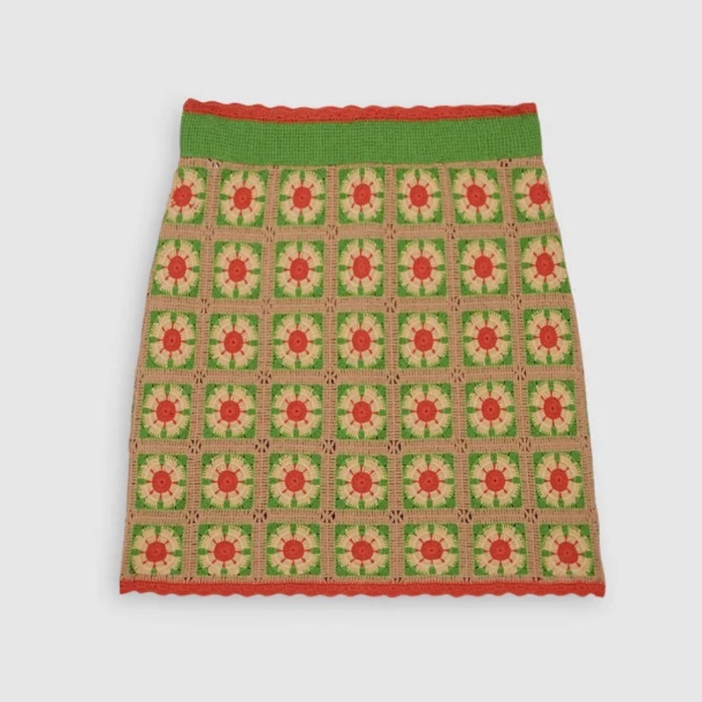 Claude Pierlot Crochet Skirt